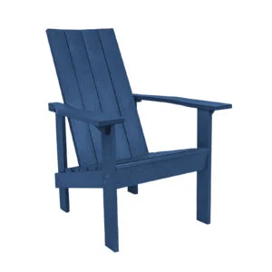 Modern Adirondack Chair in Navy | Mobek