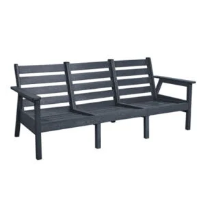 Tofino 3 Seater Sofa in Grey | Mobek