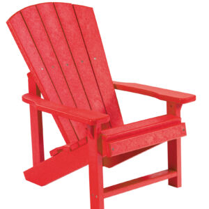 Kids Red Adirondack Chair | Mobek