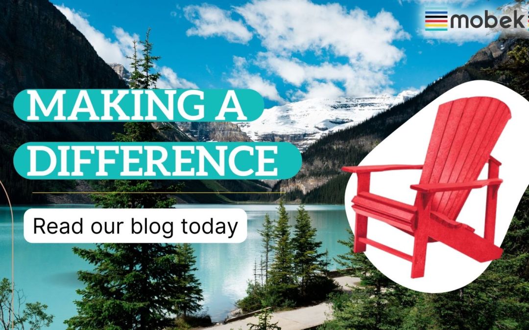How Mobek is Making a Difference with Eco-friendly Recycled Plastic Chairs